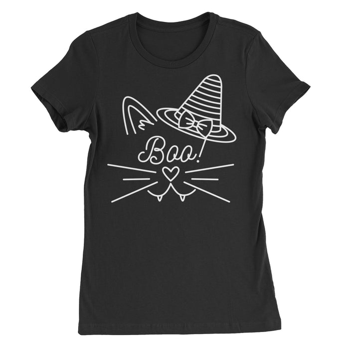 Boo Kitty Halloween Cat Shirt