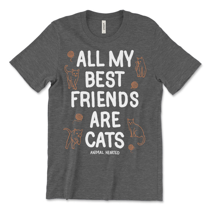 All My Best Friends Are Cats T Shirt