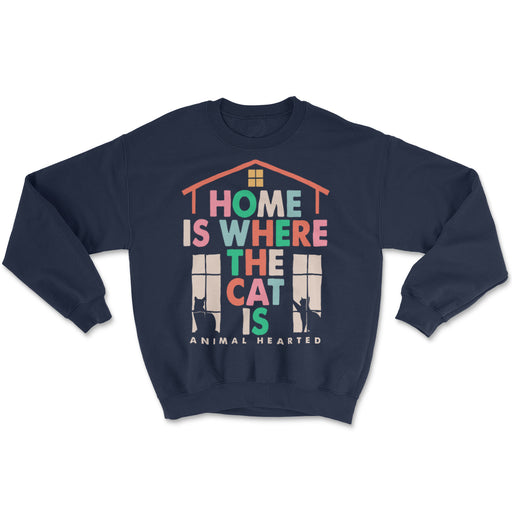 Home Is Where The Cat Is Sweatshirt