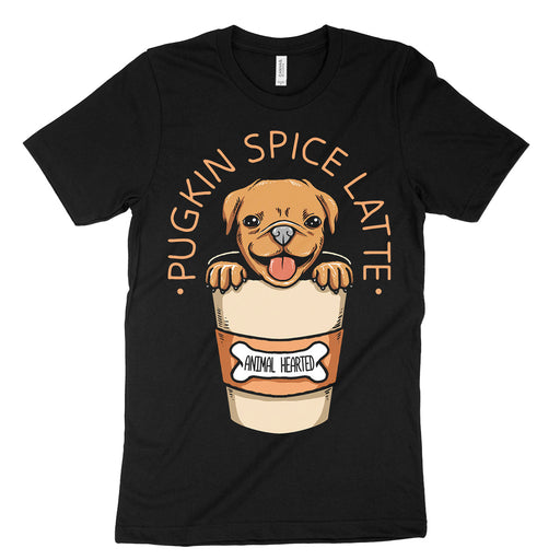 Pugkin Spice Latte Tee Shirt