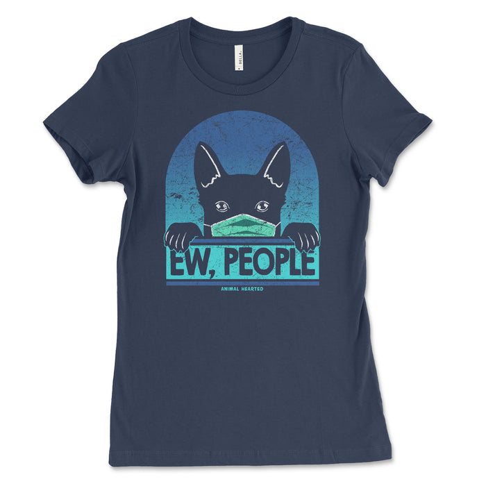 Womens Ew People Dog Shirt