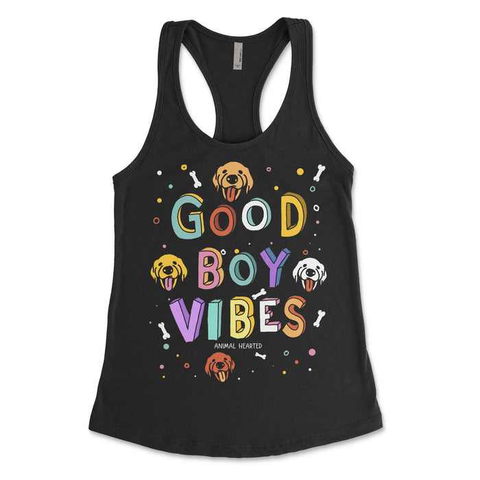 Womens Good Boy Vibes Tank