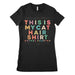 Womens This Is My Cat Hair Shirt