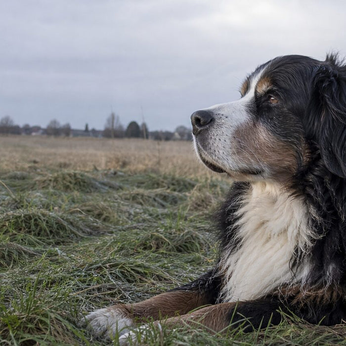 Dogs illustrating bernese mountain dog lifespan: what the numbers mean