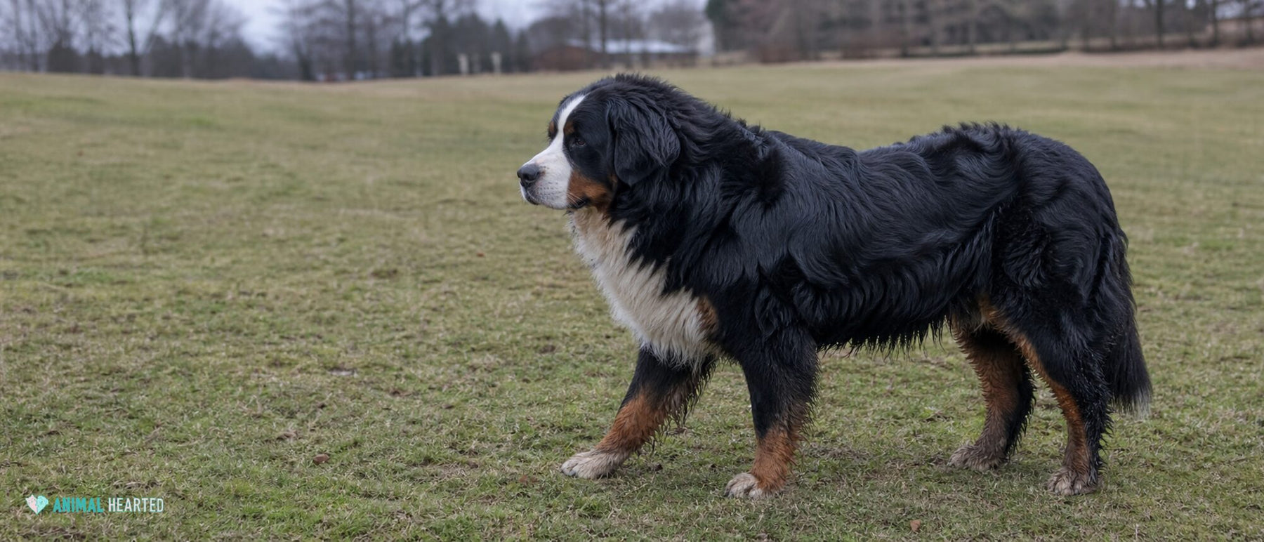 Dogs illustrating bernese mountain dog size: height, weight, and space needs
