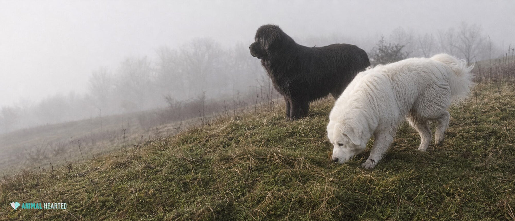 Dogs illustrating big fluffy dog breeds: 12 giants and their real care needs