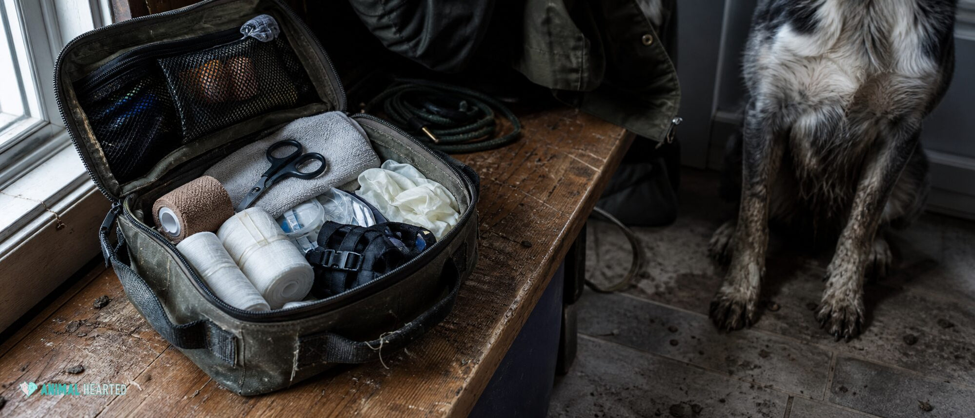 Dog First Aid Kit Checklist and Emergency Safety Guide — Animal Hearted ...