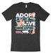 Adopt A Cat Save Nine Lives Shirt