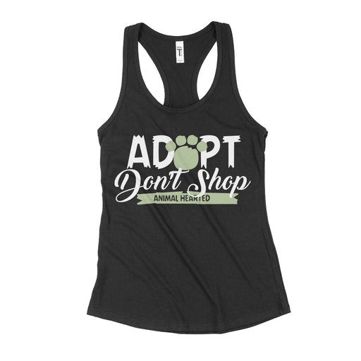 Adopt Dont Shop Animal Rescue Tank Top