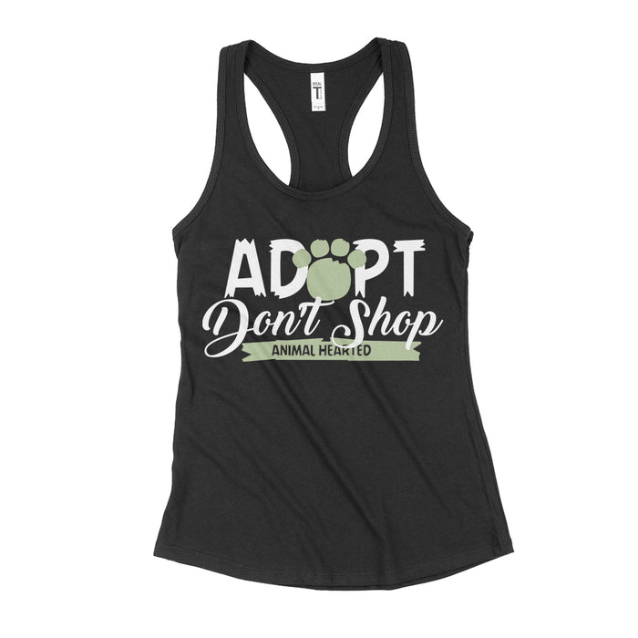 Adopt Dont Shop Animal Rescue Tank Top