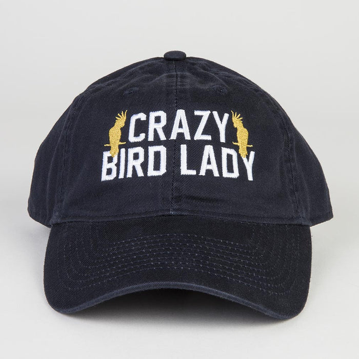 crazy bird lady bird hat