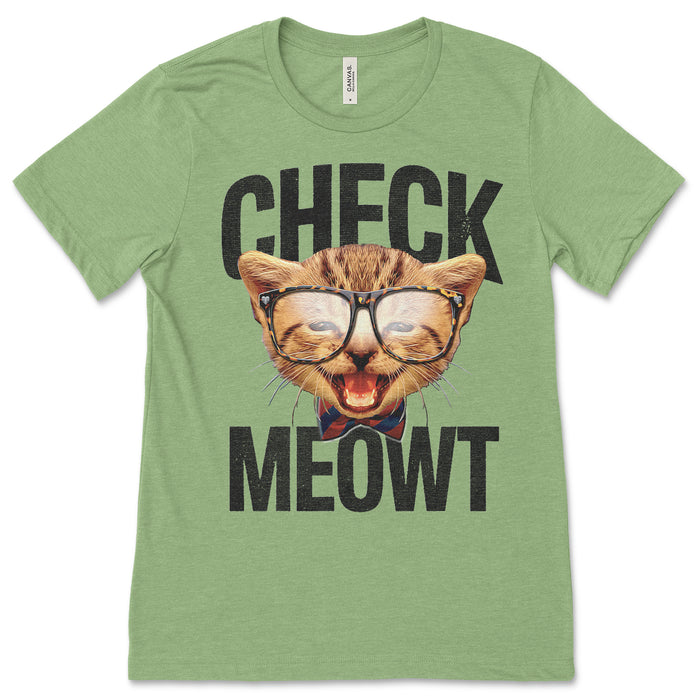 Check Meowt Shirt