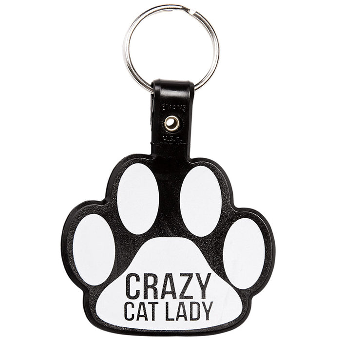 Crazy Cat Lady Keychain