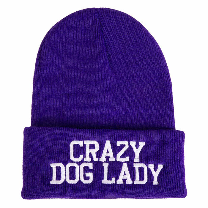 'Crazy Dog Lady' Beanie