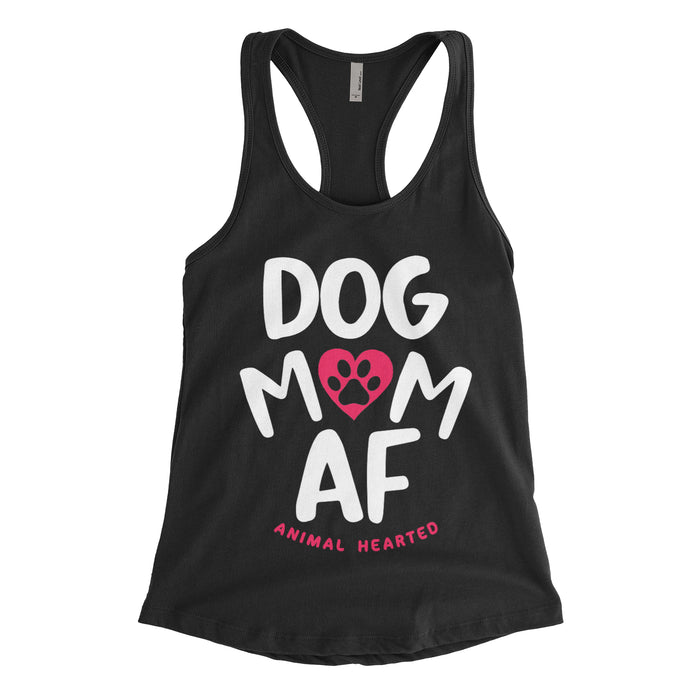 Dog Mom AF Womens Tank Top