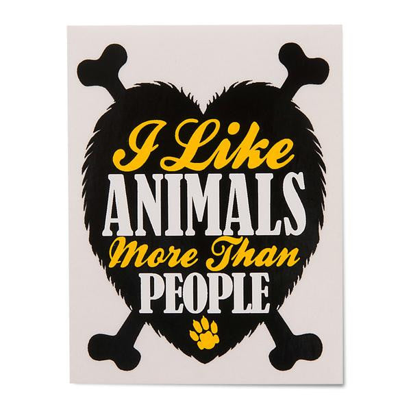 'Animal Hearted Stickers'