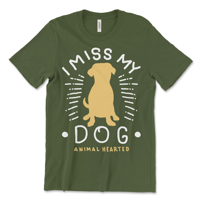 I Miss My Dog Tee Shirt