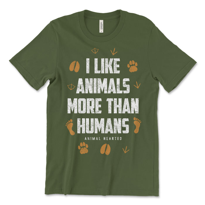 I Like Animals More Than Humans T Shirt