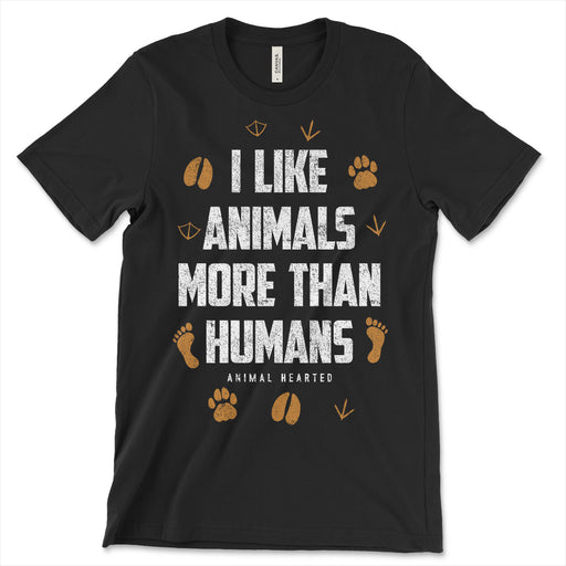 I Like Animals More Than Humans Shirt