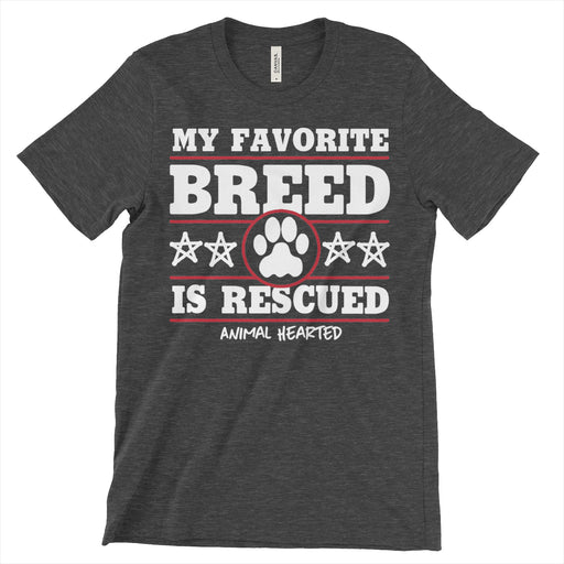 My Favorite Breed Is Rescued Shirt