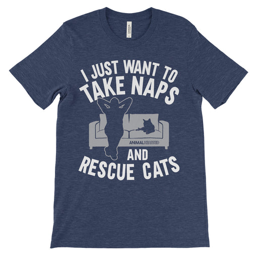 Take Naps Rescue Cats Shirt