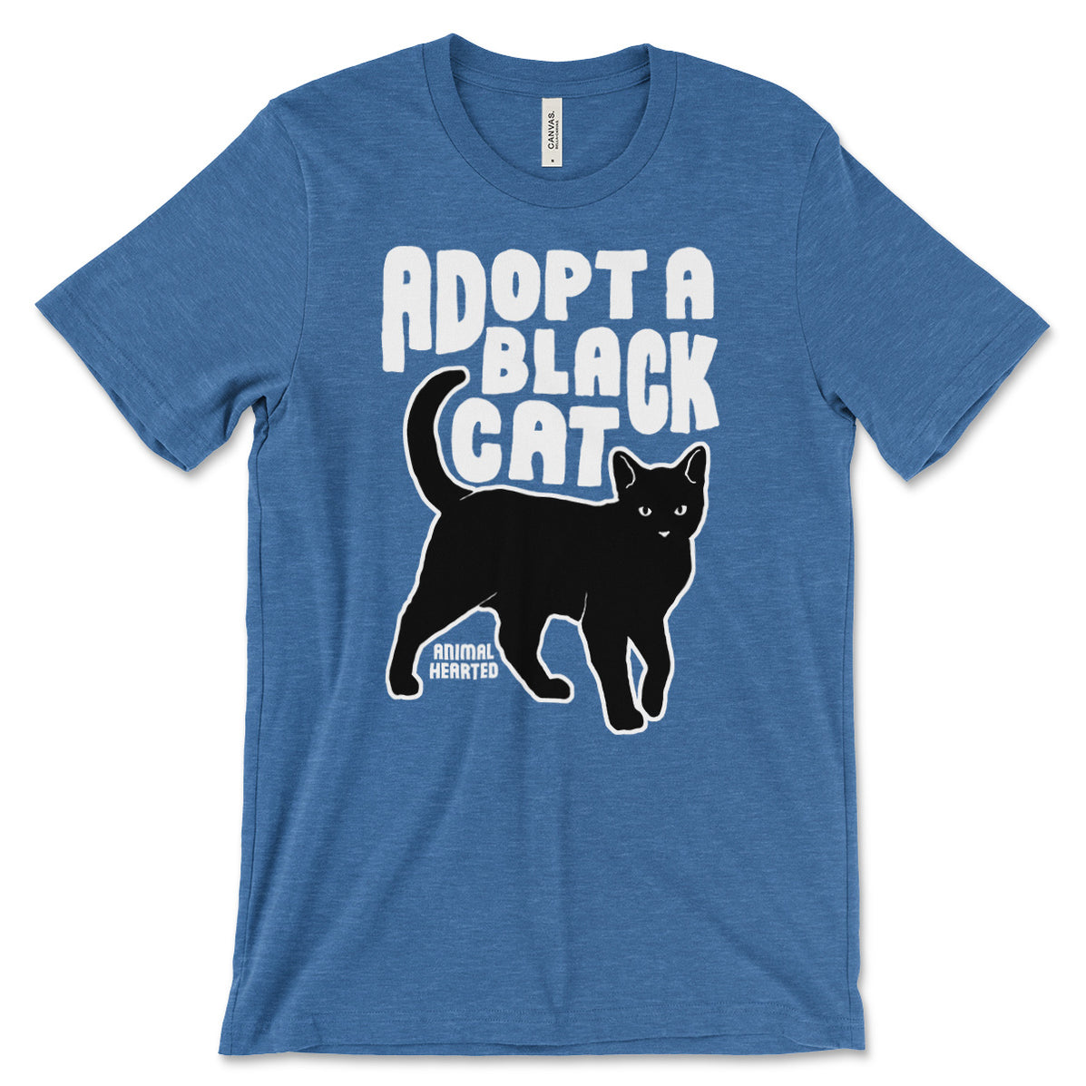 Adopt A Black Cat Shirt Animal Hearted Apparel
