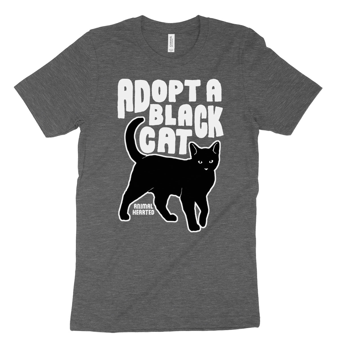 Adopt A Black Cat Shirt Animal Hearted Apparel