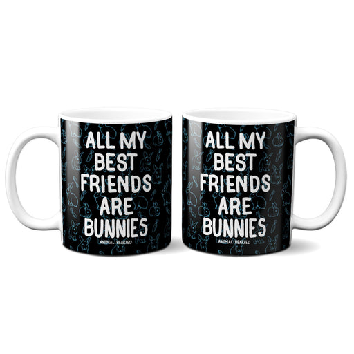 All My Best Friends Are Bunnies Mugs