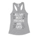 All My Best Friends Are Cats Women's Tank Tops