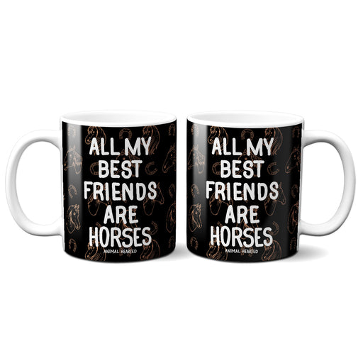 All My Best Friends Are Horses Mugs