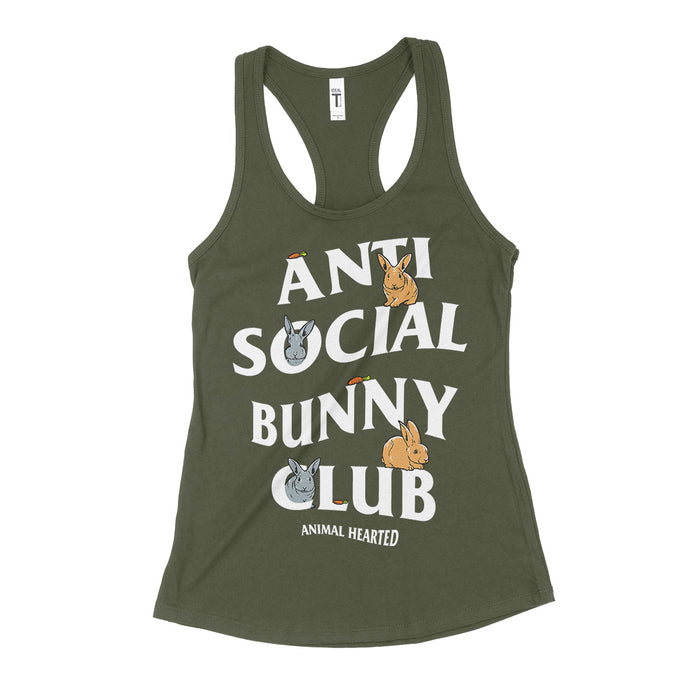 Anti Social Bunny Club Women's Tank