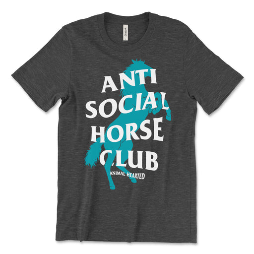 Anti Social Horse Club T Shirt