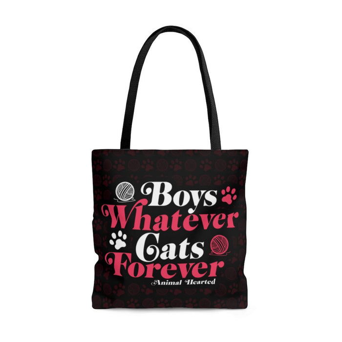 Boys Whatever Cats Forever Hand Bag