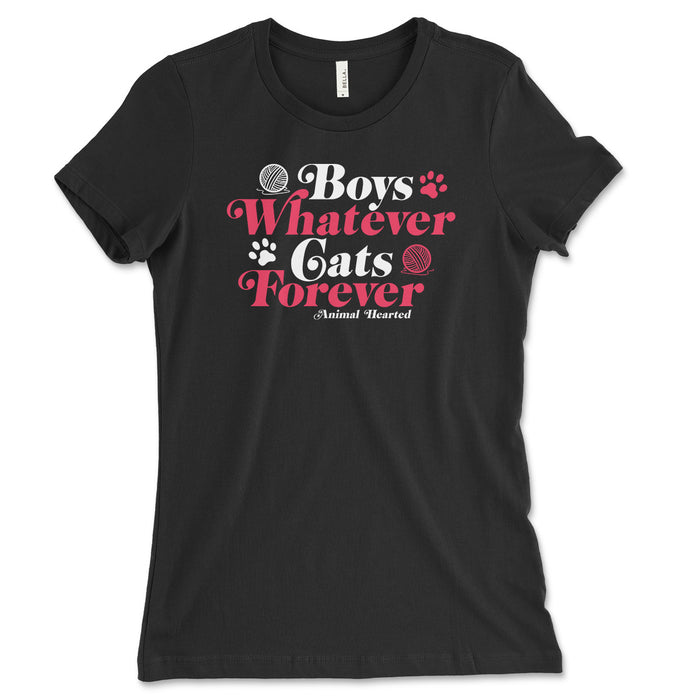 Boys Whatever Cats Forever Shirt