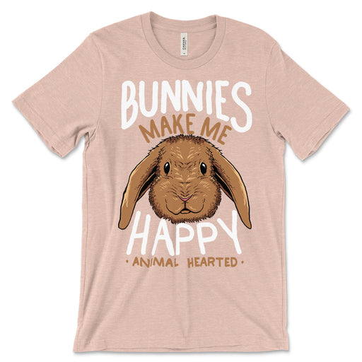 Bunnies Make Me Happy T-Shirt