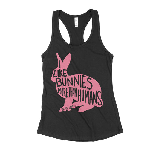 Bunnies More Than Humans Women's Tank Top