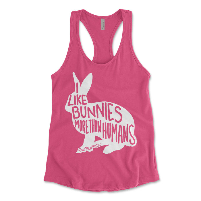 Bunnies More Than Humans Women's Tank