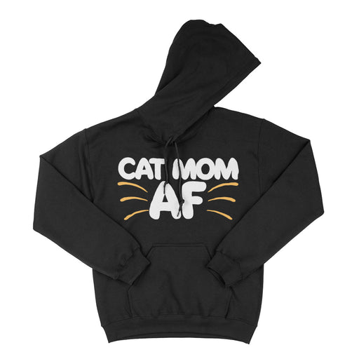 Cat Mom AF Hoodies