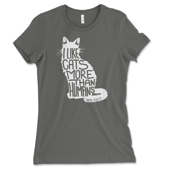 Cats More Than Humans Women's Shirt