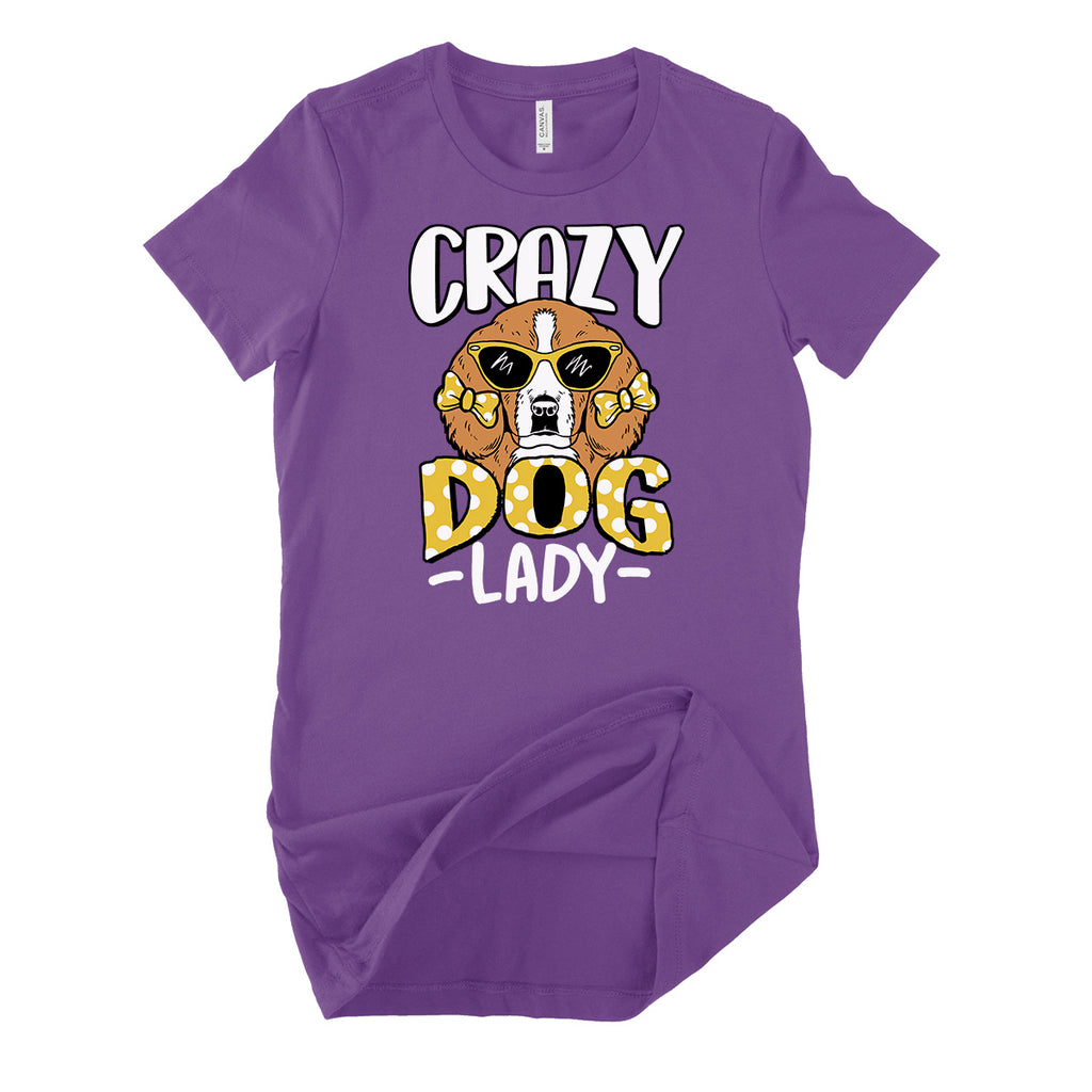 Crazy Dog Lady Women's T-Shirt | Animal Hearted Apparel