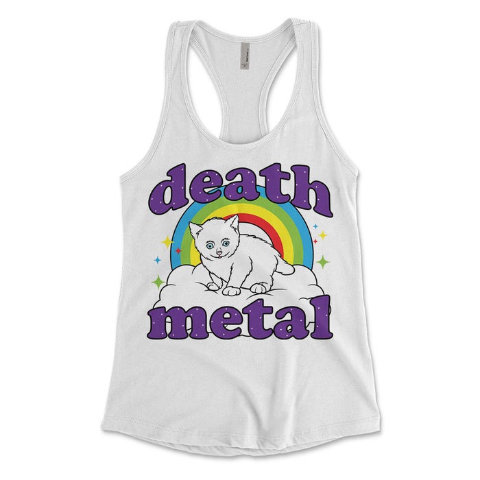 Death Metal Cat Women's Tank Tops
