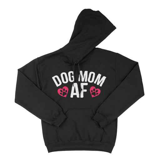 Dog Mom AF Hoodies