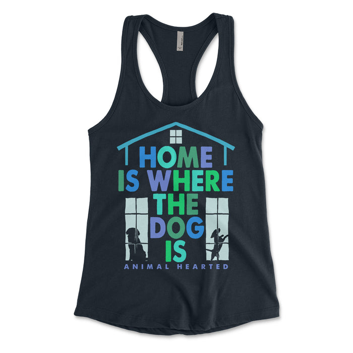 Home Is Where The Dog Is Women's Tank Top