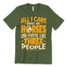 Horses And 3 People Tee Shirts