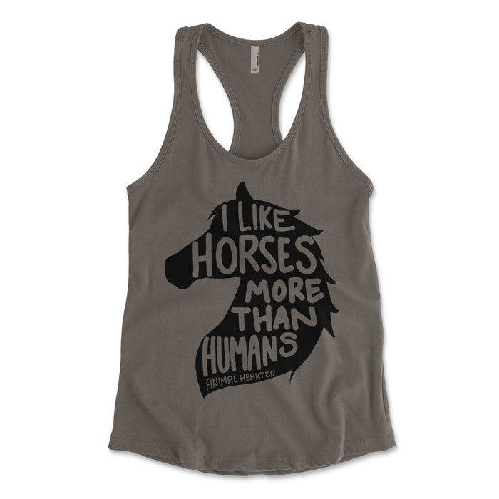 Horses More Than Humans Women's Tank