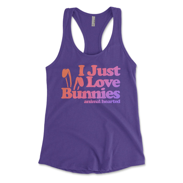 I Just Love Bunnies Women's Tank Top