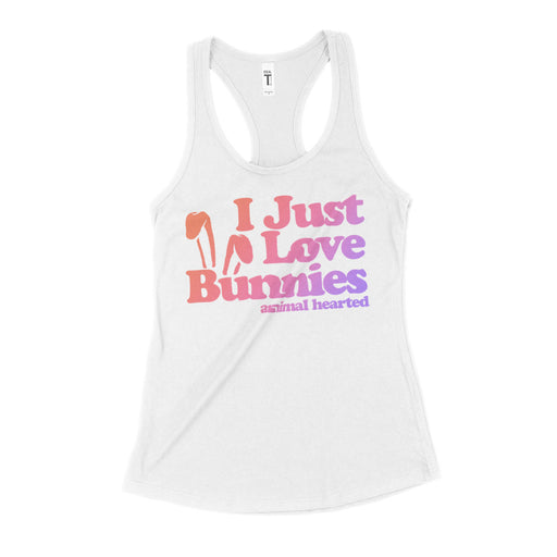 I Just Love Bunnies Women's Tank Tops