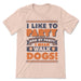 I Like To Party Pet Dogs T Shirt