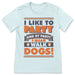I Like To Party Pet Dogs Tee Shirt