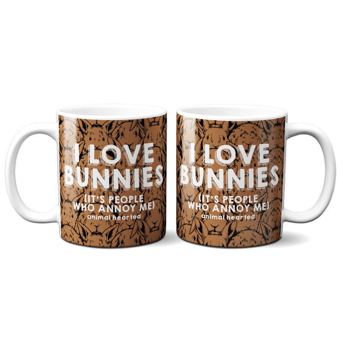 I Love Bunnies Mugs